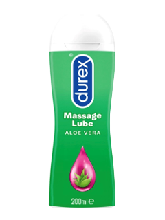 Lubrifiant Durex Gel Massage Aloe Vera N1