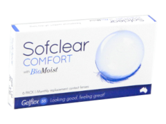 Контактные линзы Sofclear Comfort 1 luna -1,50 N6