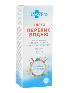 Peroxid de hidrogen 3% spray LekoPro N1