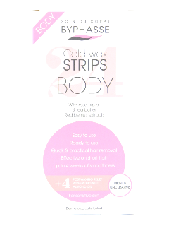 Byphasse Benzi depilatoare Bikini si Subrat pentru pielea sensibila(20+4)