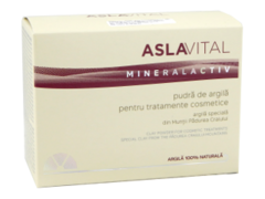 Aslavital Mineralactiv pudra de argila p/u tratamente cosmetice № 10