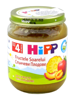 HIPP Fructe, Fructele Soarelui (4 luni) 125 g /4224/ N1