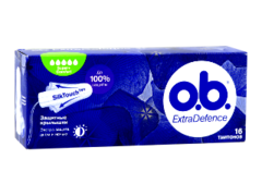 O.B. tamp. Super Plus Comfort Extra Defence N16