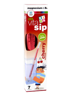 Leben VitaSip Kids Cherry Vitamin B6+Magnesium (7 tubulete) N1