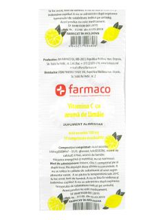 Аскорбиновая кислота (витамин С) лимон N10
