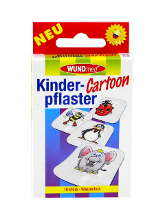 WUNDmed plasture pentru copii Cartoon 02-073 N10