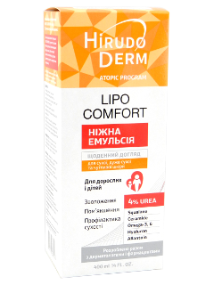 Biokon Hirudo Derm AP Lipo Comfort emulsie p/piele uscata, atopica(Urea 4%) copii si adulti  N1