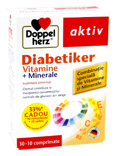 Doppelherz Diabetiker Vitamine+Minerale N1