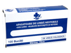 Spatula p/u apasarea limbii nesteril N100