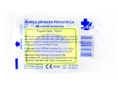 Punga p/u colectarea urinei pediatrica cu lipici N1
