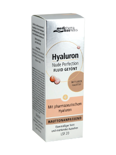 Dr.Theiss MPH Hyaluron Nude Perfection Fluid nuanța medie SPF 20 N1