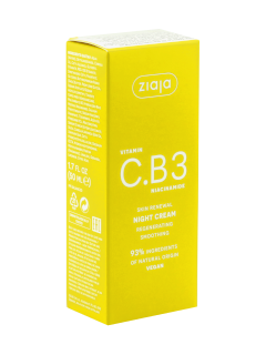 Ziaja Vitamin C, B3 Niacinamide Crema de noapte N1