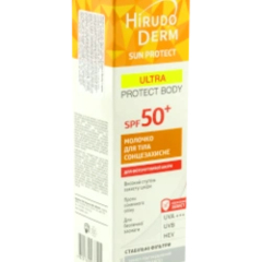 Biokon Hirudo Derm Protectie Solara SPF 50 Ultra Protect Body Lapte corp protector N1