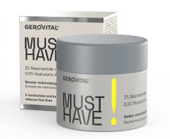 Gerovital Must Have Sorbet Crema Booster hidrat. 2% Niacinamida N1