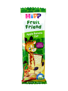HIPP Gustare cu fructe-Mar, banana si ovaz (de la 1 an) 23 G /31361/