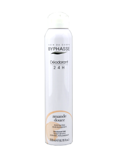 Byphasse Deodorant Spray 24H Unisex Sweet Almond N1