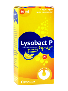 Lysobact P Spray cu aroma de banana N1