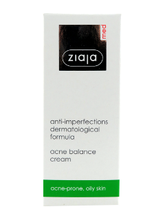 Зиажа Med Anti-Imperfections Formula Acne Balance крем для кожи при акнее N1