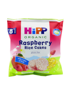 ХИПП Рисовые хлебцы с малиной (с 8 месяцев) 30 гр /3556/ N1