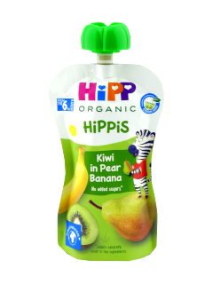 HIPPiS Para cu banana - Kiwi (6 luni) 100 g /8527/ N1