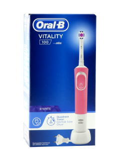 Periuta de dinti  electrica Oral-B Vitality Pink 3D White