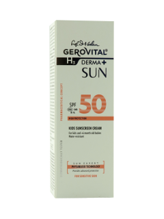 Геровитал Sun H3 Derma+ крем солнцезащитный детский SPF50 N1