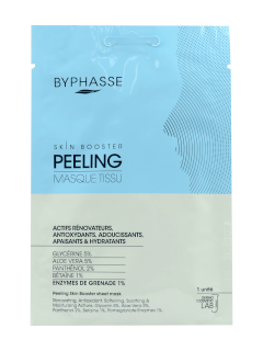 Byphasse Skin Booster masca fata din țesătură Peeling