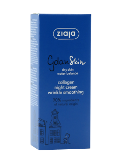 Ziaja Gdanskin Crema fata noapte colagen N1