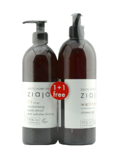 Ziaja Baltic Home Spa Fit ser corp hidratant + Gel dus N1