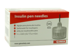 Ac p/u stilou de insulina Gima 32G x 4 mm (23840) N100