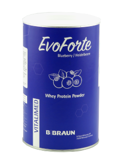Evo Forte Blueberry protein powder 