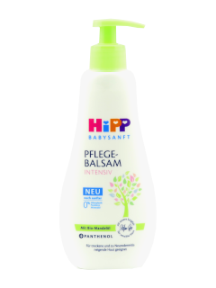 HIPP BabySanft Lapte de ingrijire p/u pielea sensibila (cu pompa) 300 ml /90310/ N1