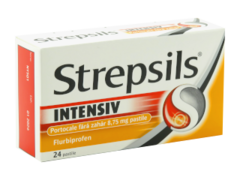 Strepsils Intensiv Portocale fara zahar N24