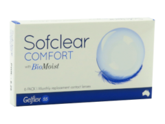 Контактные линзы Sofclear Comfort 1 luna -3,50 N6