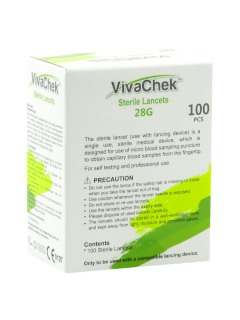 Lancete sterile VivaChek 28G № 100 N100