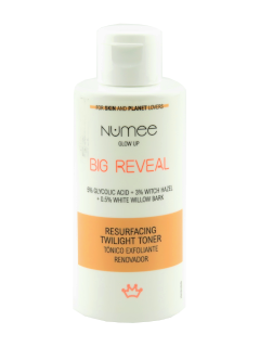 Numee Glow up Big REVEAL Resurfacing Twilight Lotiune tonica exfolianta N1