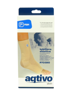 PRIM Suport elastic pentru glezna cu pernute din silicon P705BG S