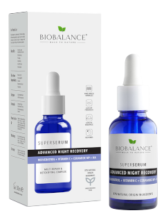 BIO BALANCE Super Serum intensiv reparator p/u noapte N1
