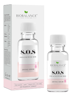 BIO BALANCE S.O.S. Drying Serum impotriva acneei N1