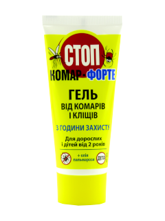 Репеллент СТОП Комар Форте гель против комаров N1