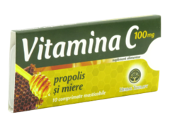 Vitamin C cu propolis si miere N10