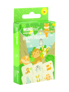 WUNDmed plasture pentru copii Happy Friends 02-117 N10