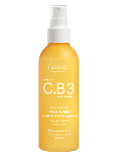 Ziaja Vitamin C.B3 Niacinamide toner de fata