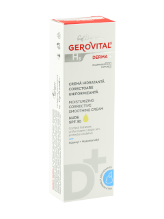 Gerovital H3 Derma+ crema hidratanta uniformizanta SPF30 N1