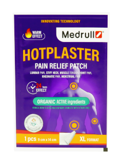 Emplastru MEDRULL Hotplaster 9 x 14 cm