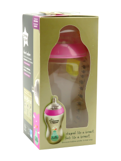 Biberon decorat (3+) 340 ml 1 buc. Hello TT0035-2 N1