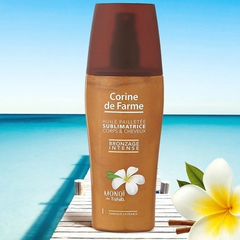 Corine de Farme Sun Manoi Ulei cu particule stralucitoare pentru corp si par spray N1