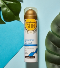 Gerovital Sun Lotiune spray 3 in 1 dupa plaja N1