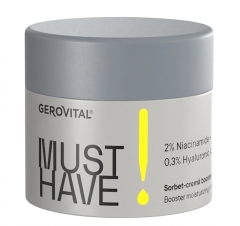 Gerovital Must Have Sorbet Crema Booster hidrat. 2% Niacinamida N1