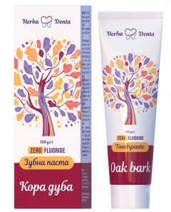Зубная паста Herba Denta кора дуба N1